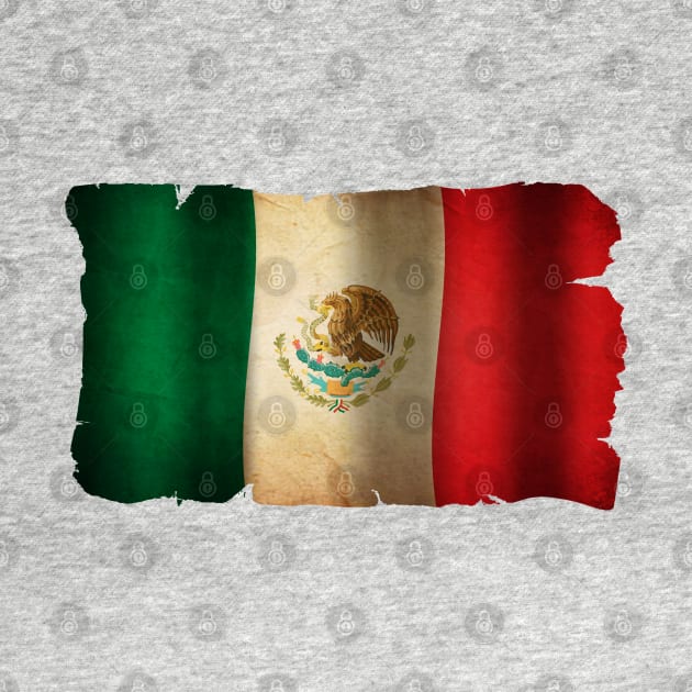 Grunge Flag of Mexico by pASob